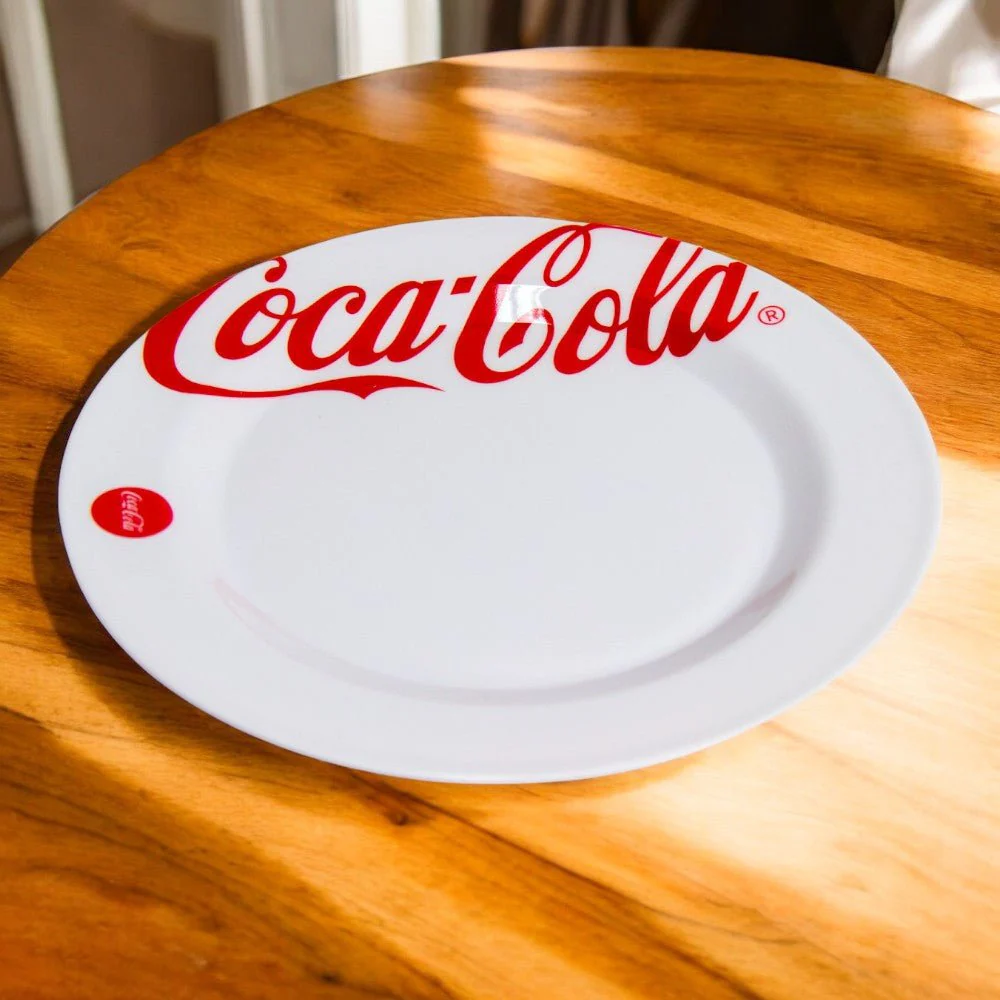 Prato Raso 25cm Coca-Cola