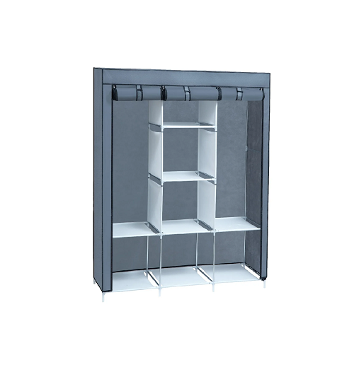 Guarda Roupa Cinza