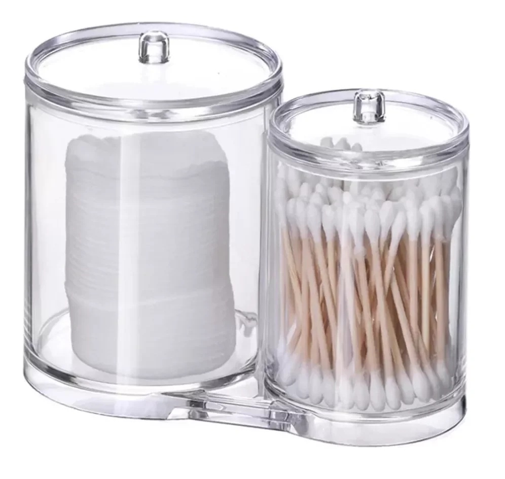 Pote Duplo Transparente