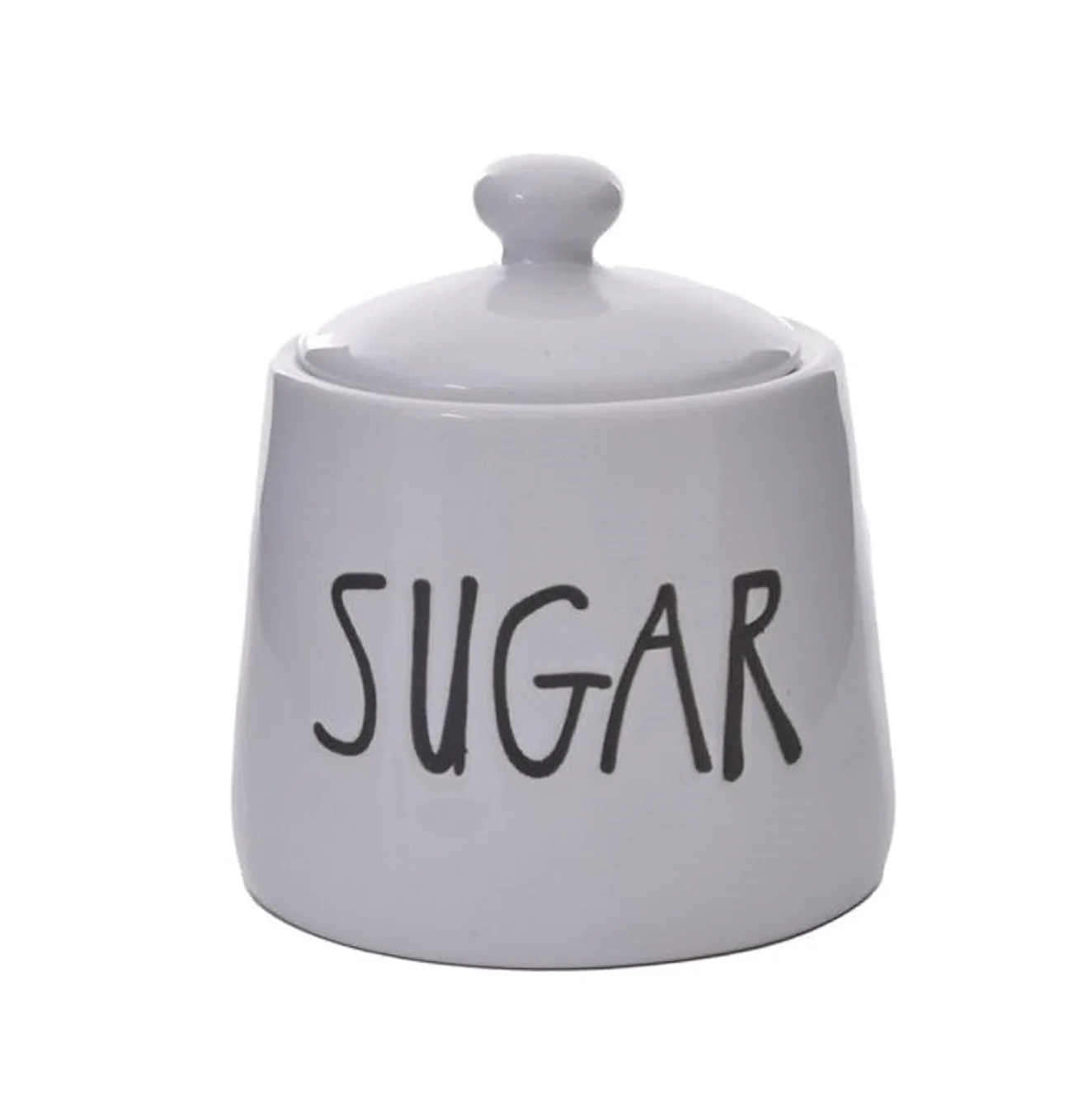 Pote Sugar Cerâmica Branco