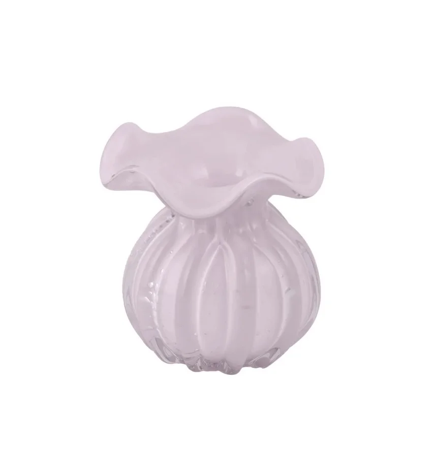 Murano Trouxinha 12x14 Rosa Leitoso