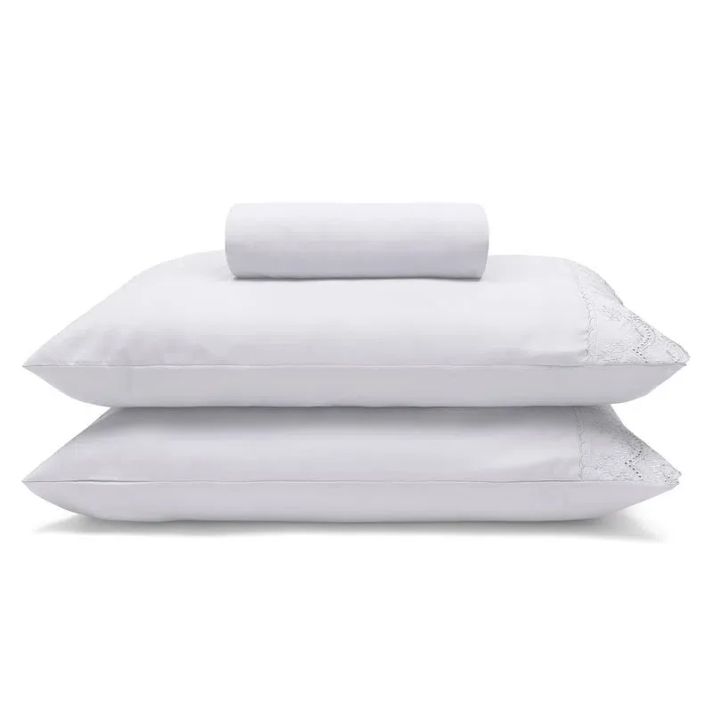 Sonata Com Renda 3 Peças Branco