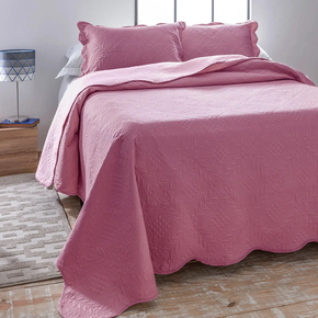 colcha rosa cha