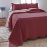 colcha vinho rose