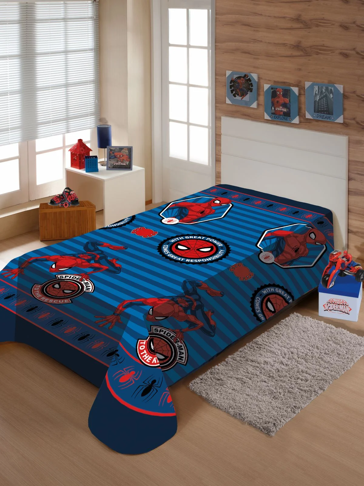 Manta Fun Homem Aranha