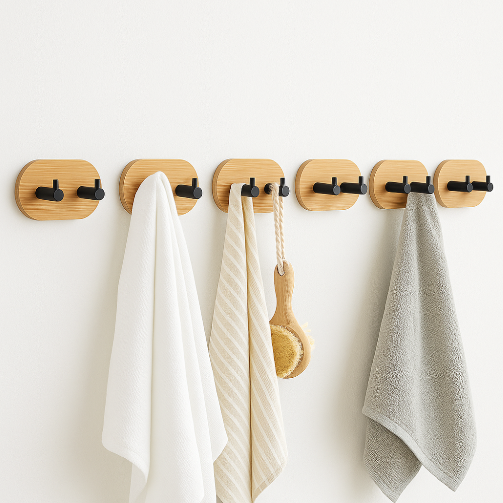 Kit 5 Ganchos Natural