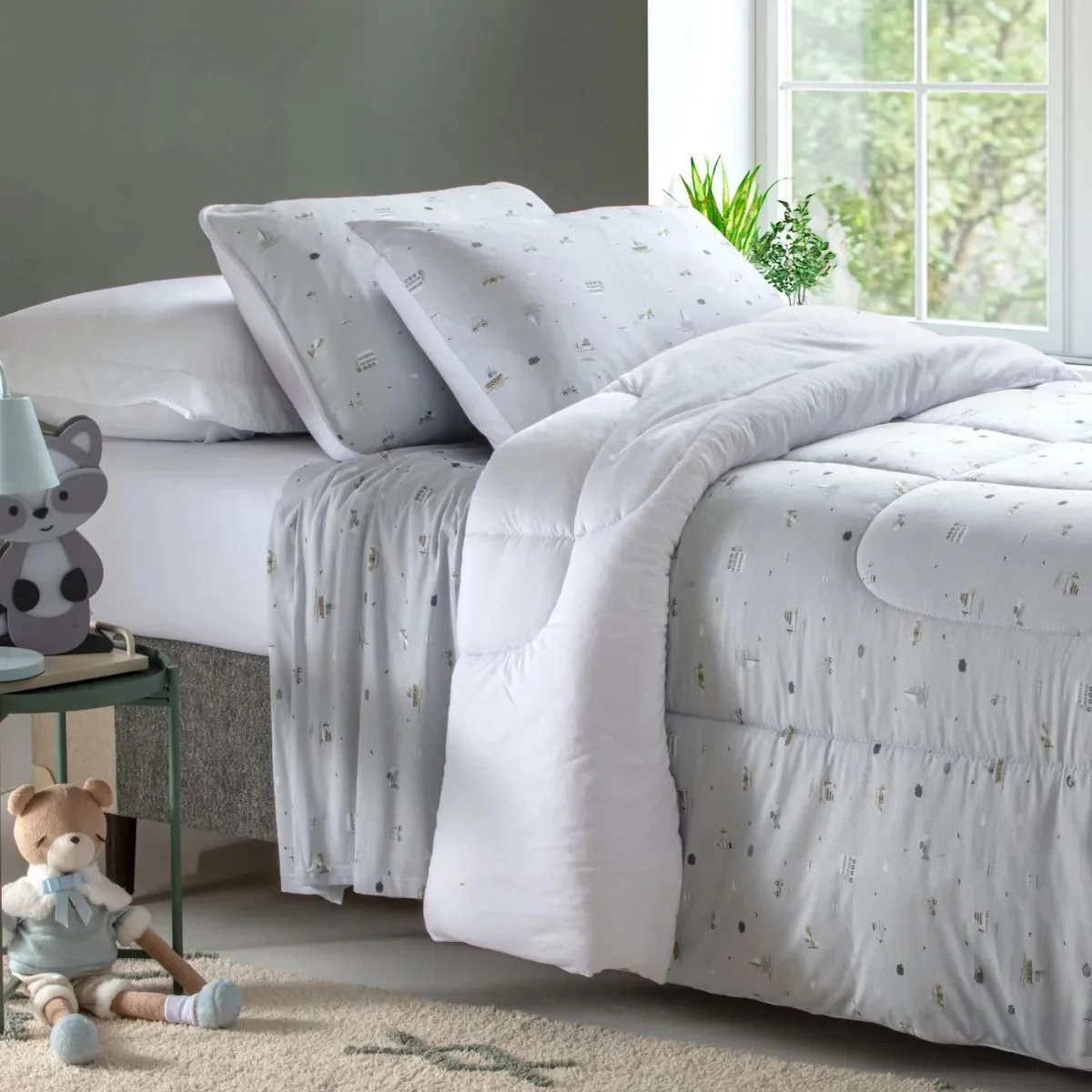 Edredom Solteiro Ben