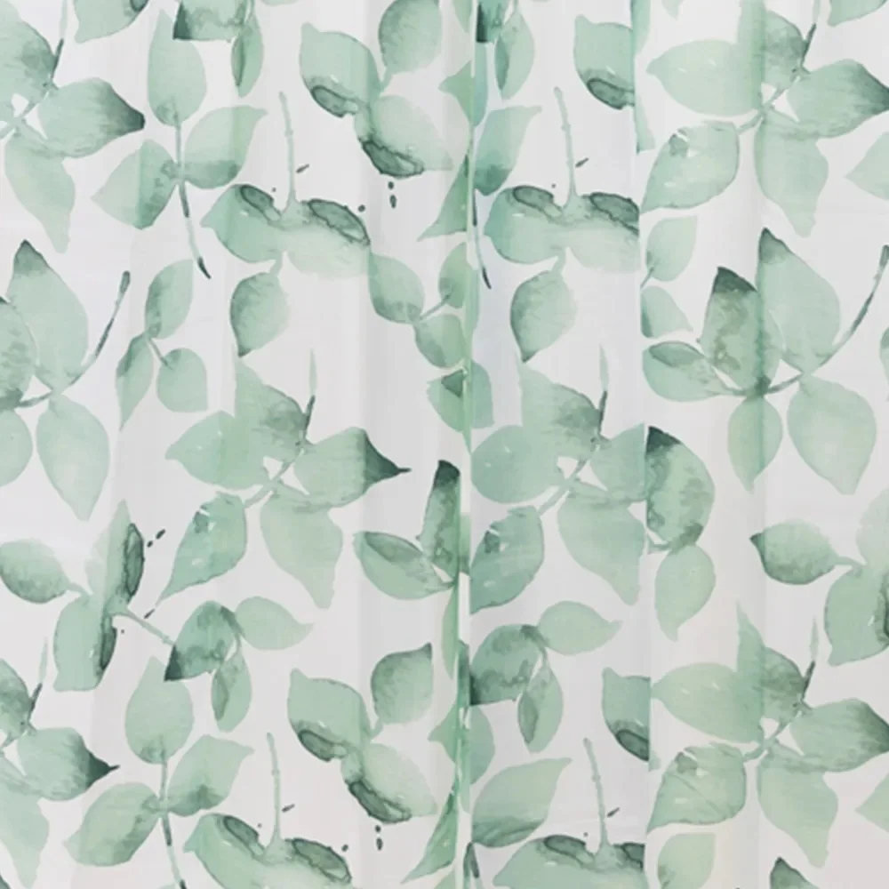 Cortina Folhagem Verde