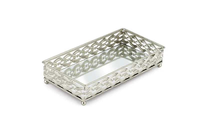 Bandeja Prata 24x13x5