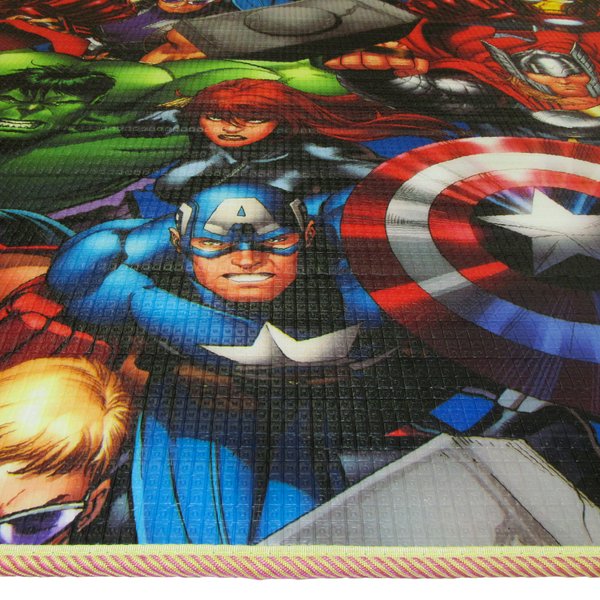Tapete Recreio Enrolado Vingadores 04