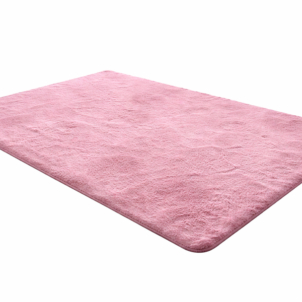 Tapete Pele De Coelho Antiderrapante Melody 100x140cm - Jolitex